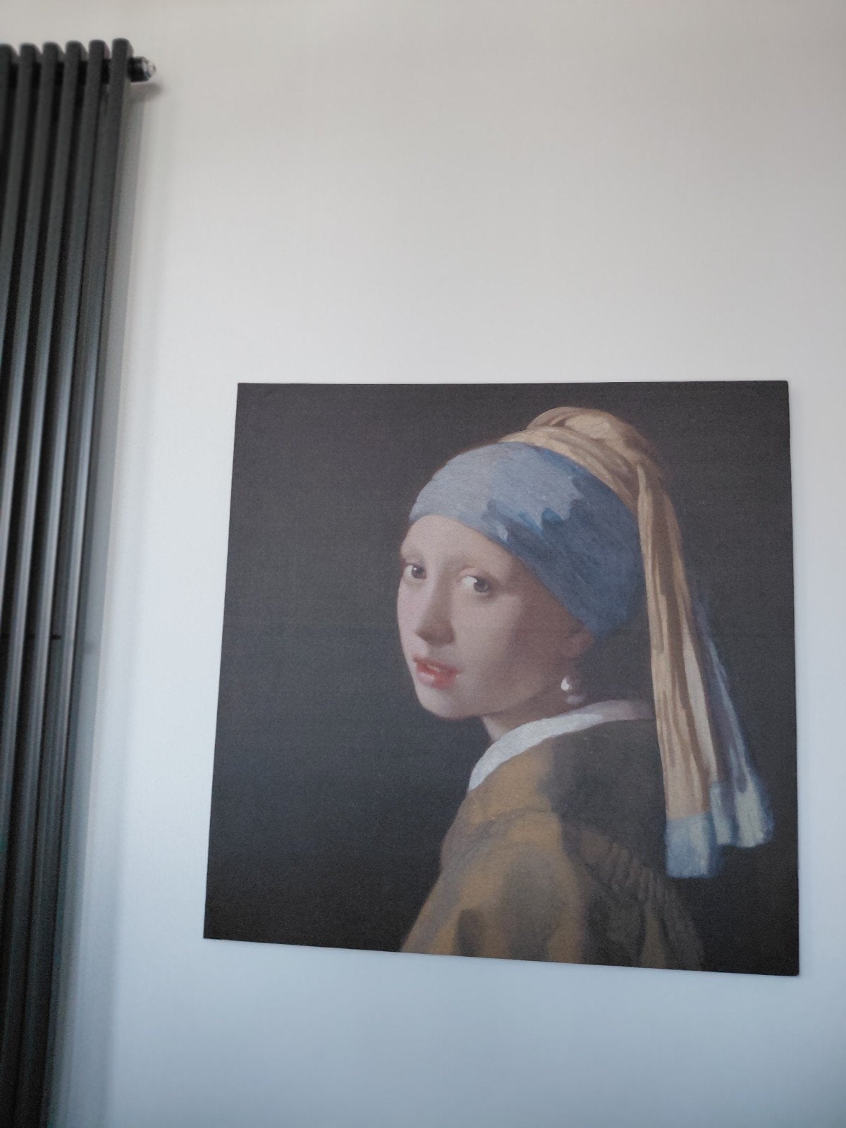 Het Meisje met de Parel - Canvas Schilderij, Ophalen