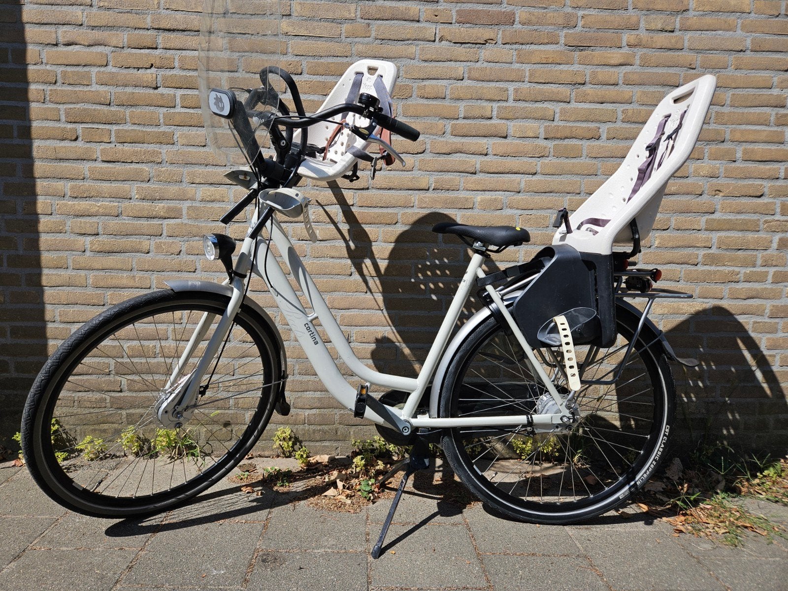 Cortina Roots Mamafiets - Framemaat 56/57 - 22 inch, Fietsen en Brommers, Fietsen | Dames | Damesfietsen, 53 tot 56 cm, Ophalen