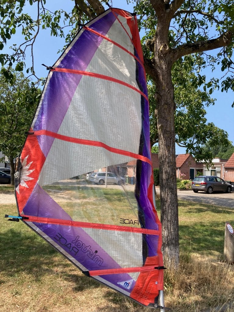 Surfzeil, Ophalen, Gebruikt, Gaastra, 5 tot 6.5 m²