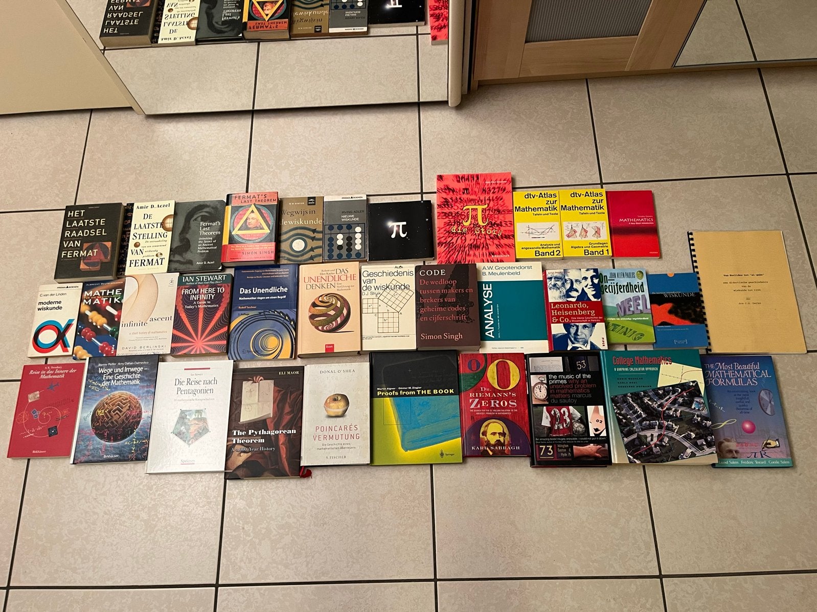 Diverse wiskunde- en wetenschapsboeken, Ophalen of Verzenden, Gelezen, Natuurwetenschap