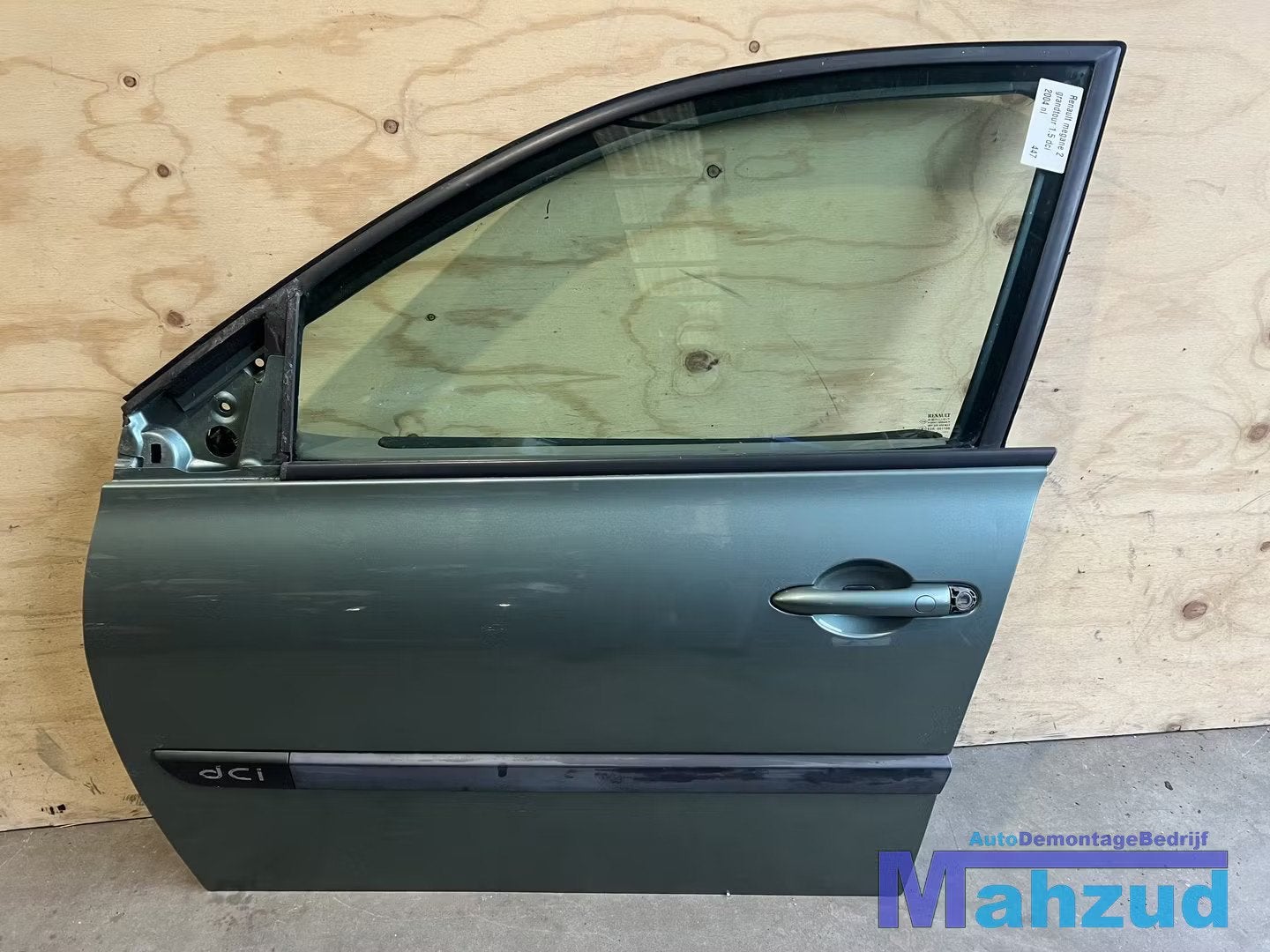 RENAULT MEGANE 2 groen TED97 Links voor deur portier 2001-20, Renault Group, Gebruikt, Contact.group@renault.com, Voor