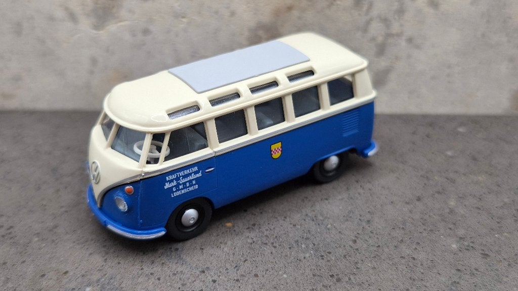 VW T1 Samba blauw, Ophalen of Verzenden, Zo goed als nieuw, Auto, Wiking