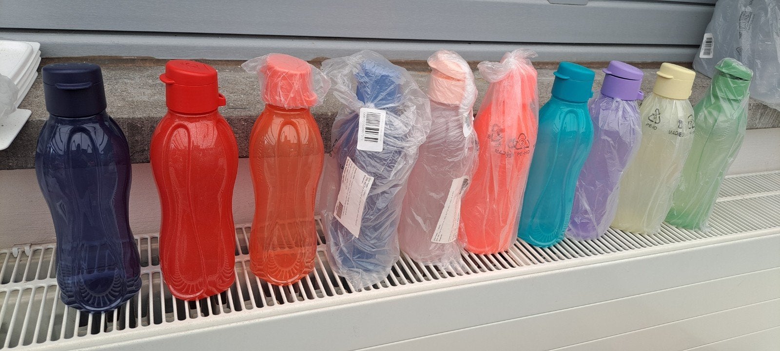Nieuwe Tupperware Ecoflessen 500 ml met/zonder sportdop, Ophalen of Verzenden, Nieuw, Groen, Beker of Kan