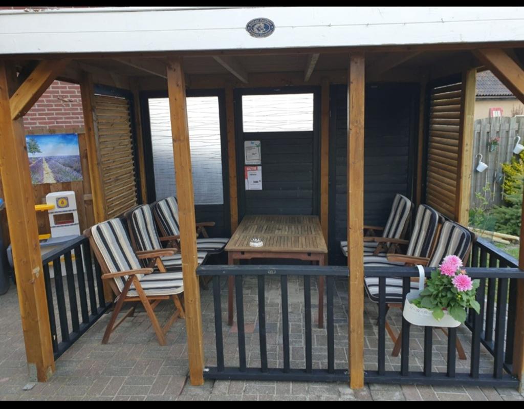Overkapping Tuinpaviljoen 280x390, Ophalen of Verzenden, Gebruikt, Tuinpaviljoen