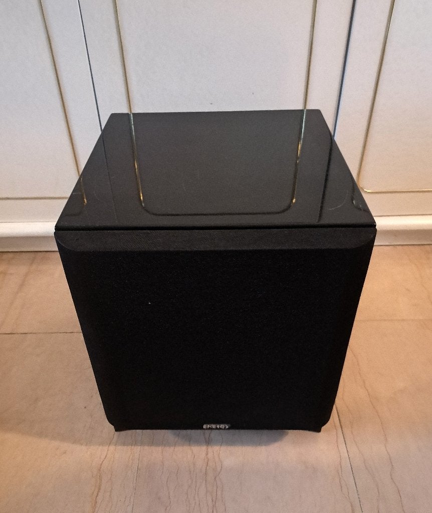Energy ESW-V8 Subwoofer: 8 inch; 200 W RMS (defect)., Ophalen, Niet werkend, Subwoofer, Overige merken