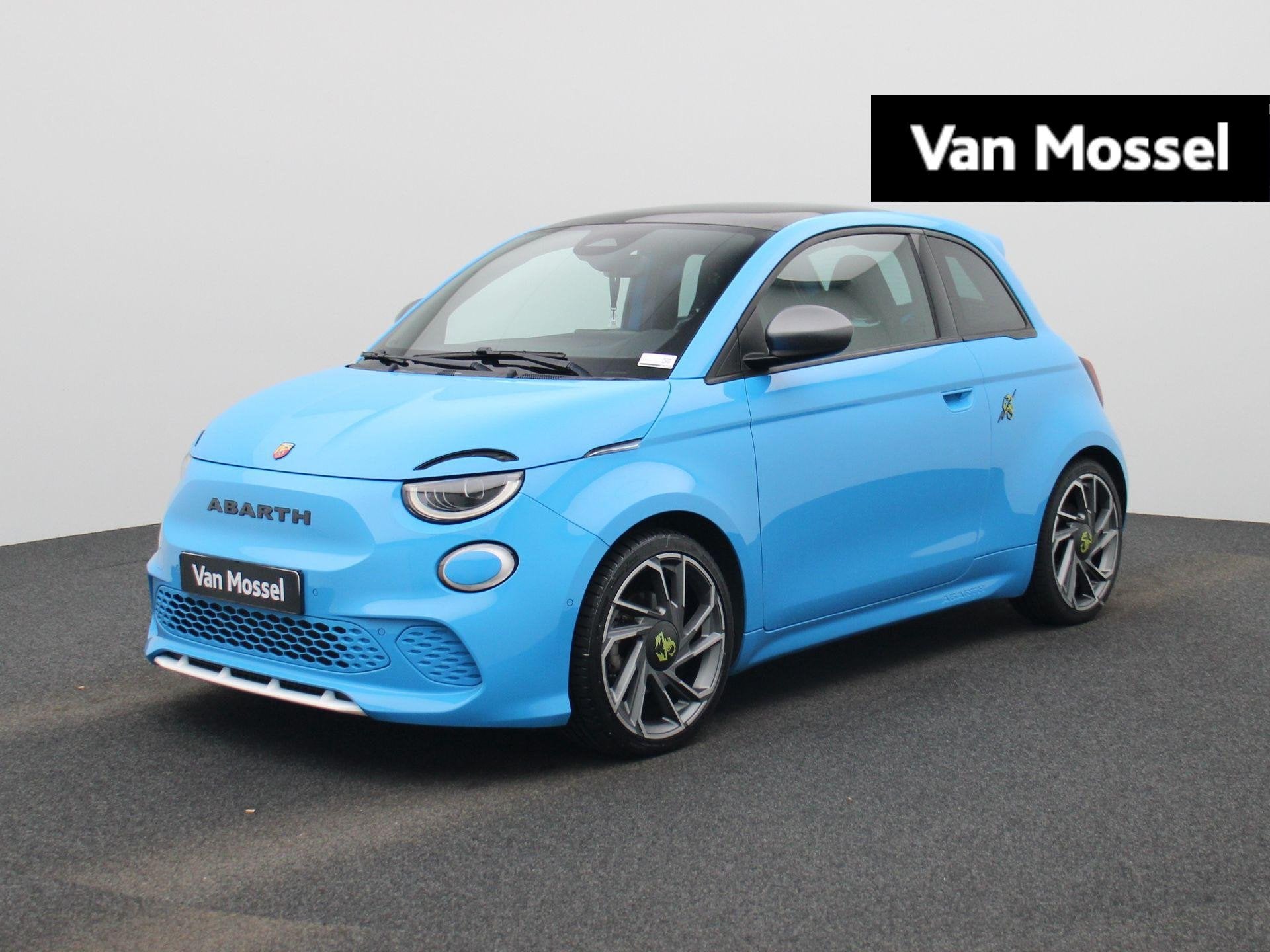 Abarth 500 Abarth Scorpionissima 42 kWh, Auto's, 12 maanden, Gebruikt, Alcantara, 155 pk