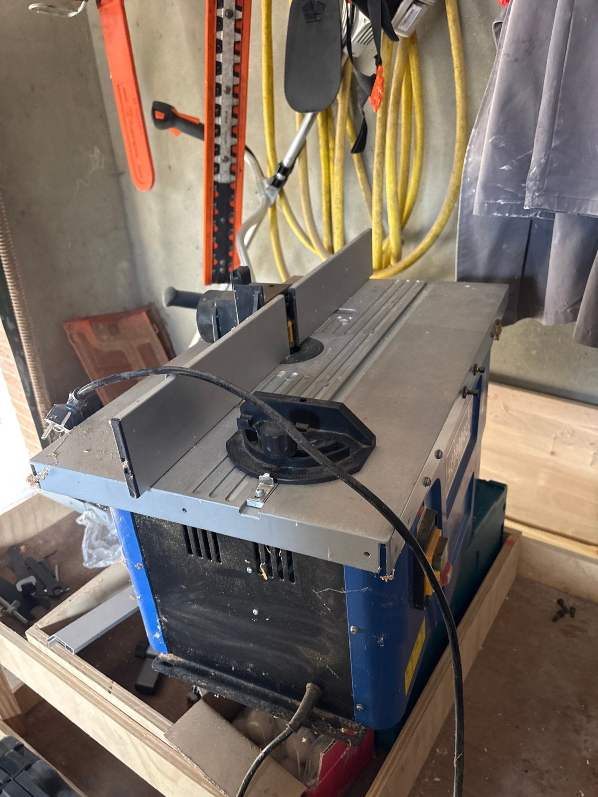 Scheppach Bovenfrees - Gebruikt maar functioneel, Ophalen, Gebruikt, Elektrisch, Bovenfrees