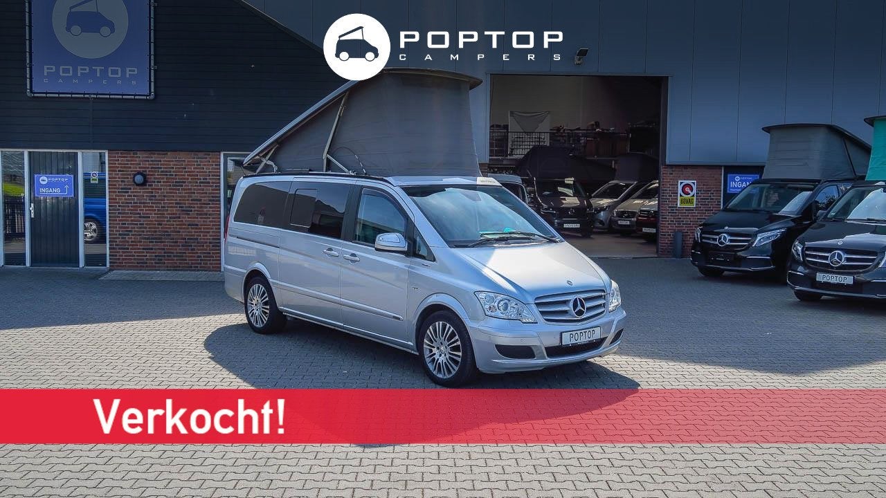 Mercedes-Benz Viano V-3.0 V6 Cdi Marco Polo, Caravans en Kamperen, Automaat, Buscamper of Camperbus, Mercedes-Benz, Bedrijf