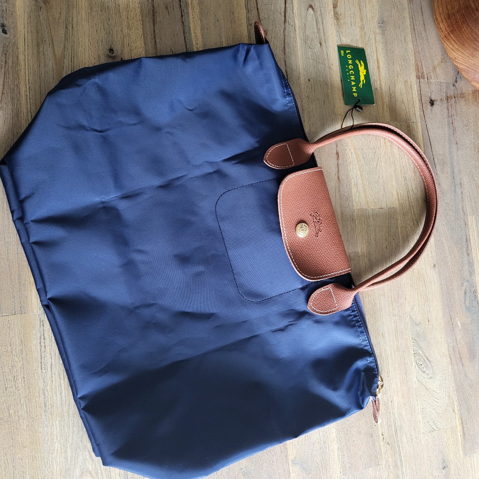 Longchamp Le Pliage Shopper - Nieuw, Verzenden, Nieuw, Blauw, Shopper