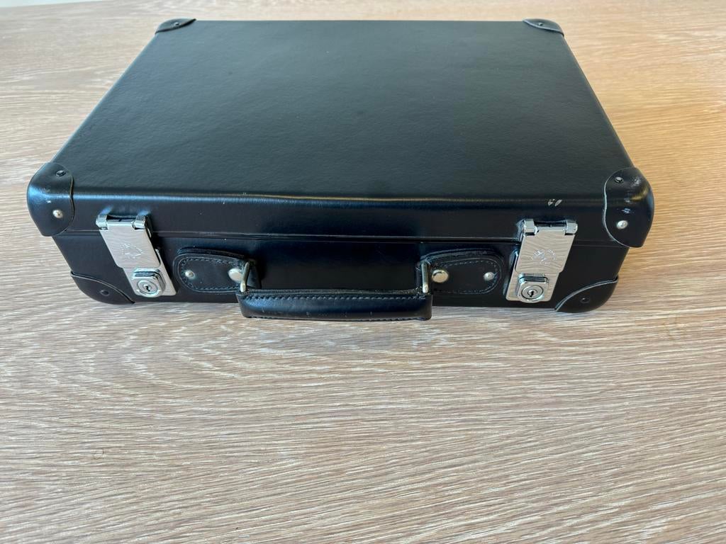 Globe-Trotter Leren Attachékoffer - Handgemaakt, Sieraden, Tassen en Uiterlijk, Koffers, Slot, Ophalen of Verzenden, Zo goed als nieuw