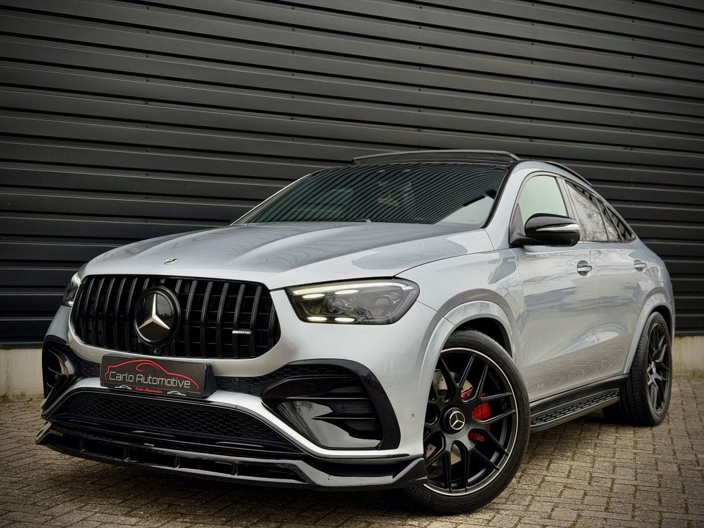 Mercedes-Benz GLE Coupé 400 e 4MATIC AMG63 PANO|HUD|360|BUR, Auto's, Mercedes-Benz, 12 maanden, Gebruikt, 4 cilinders, Leder