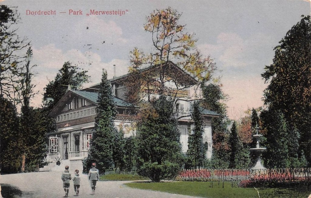 702-220-045 Dordrecht Park Merwesteijn, Verzenden, Voor 1920, Zuid-Holland