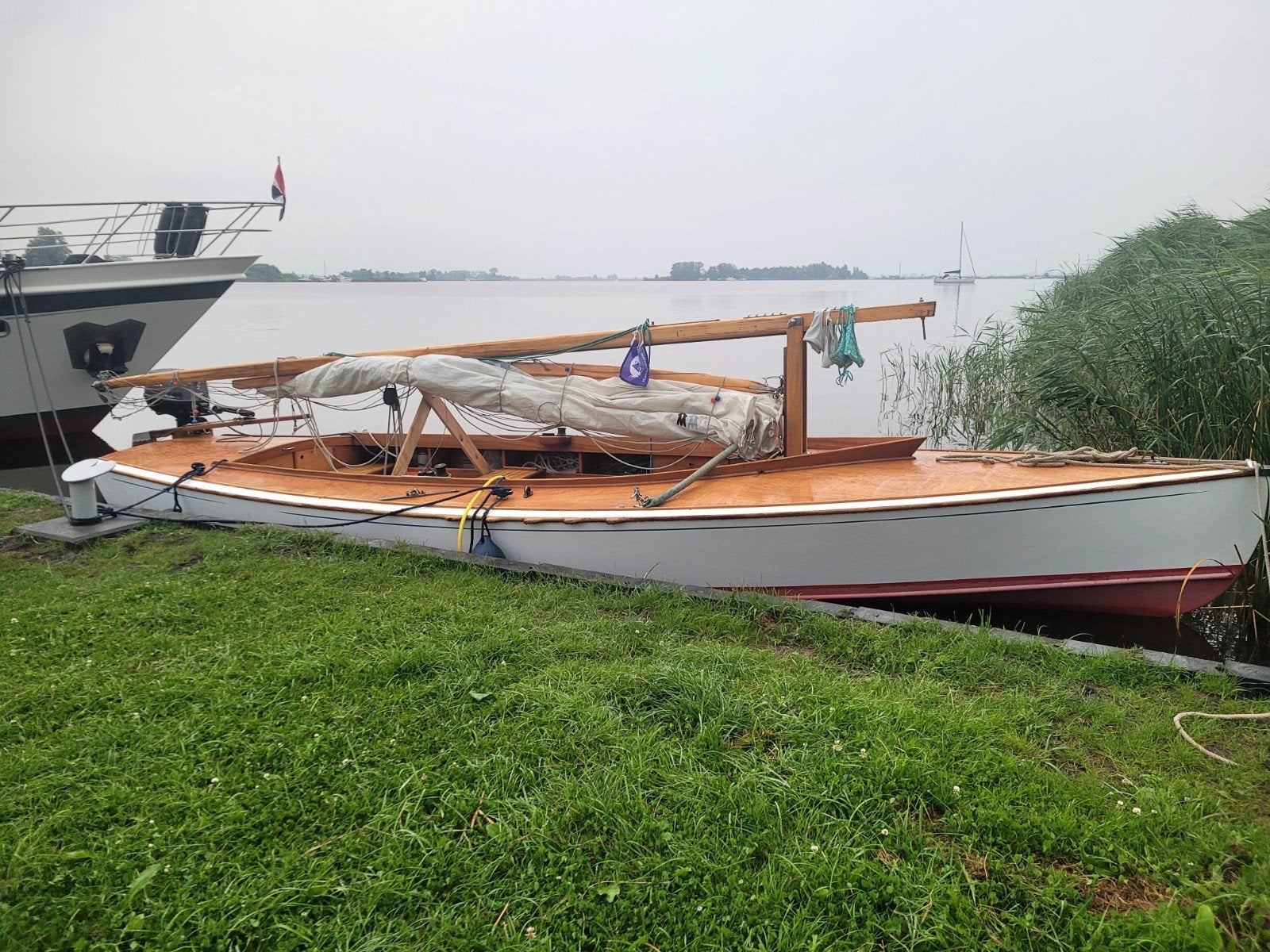 Prachtig gerestaureerde houten wedstrijdvalk (7,5m), Watersport en Boten, Ophalen, Wedstrijdjacht of racer, Gebruikt, Diesel