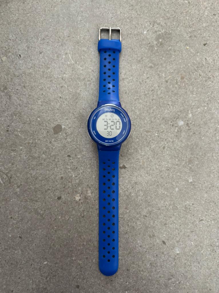 Digitaal horloge kinderen Tekday, Ophalen of Verzenden, Blauw, Jongen of Meisje