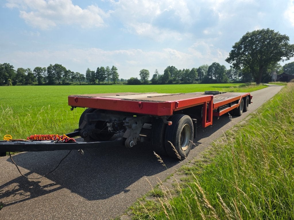 Degelijke dieplader, Ophalen, Transport