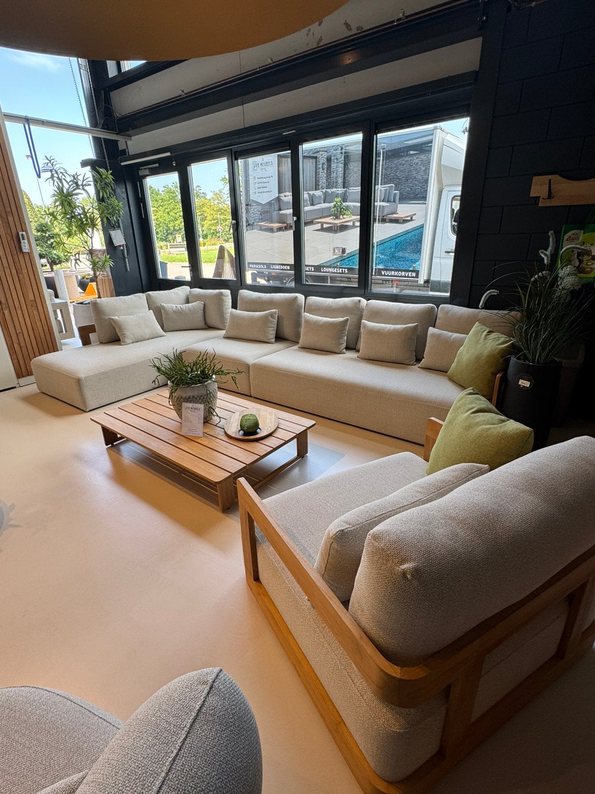 Rafa loungeset gescova all weather kussens, Ophalen of Verzenden