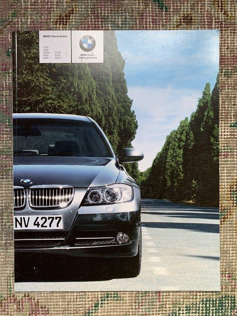 Nederlandse brochure BMW 3-serie E90 2006 nieuw!!, Boeken, Nieuw, Ophalen of Verzenden, BMW, BMW