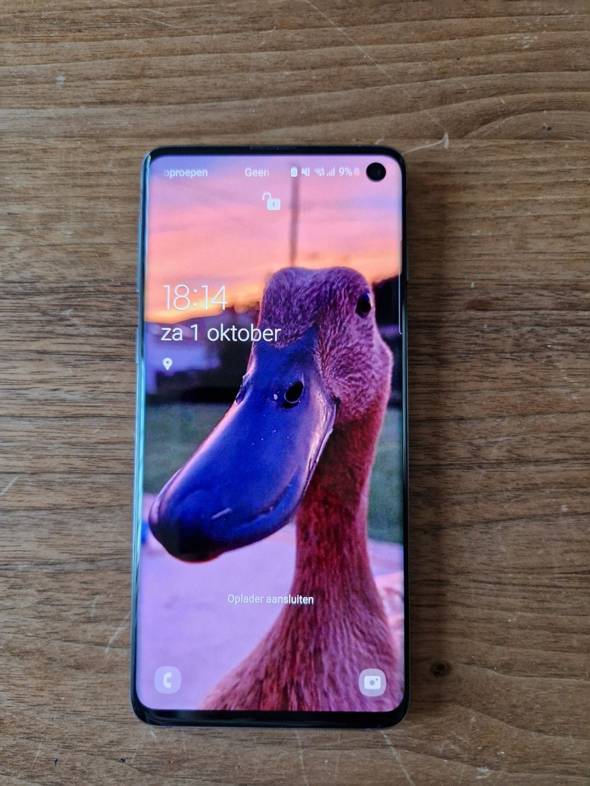 Samsung S10 - Achterkant beschadigd, Gebruikt, Zwart, Touchscreen, Ophalen of Verzenden