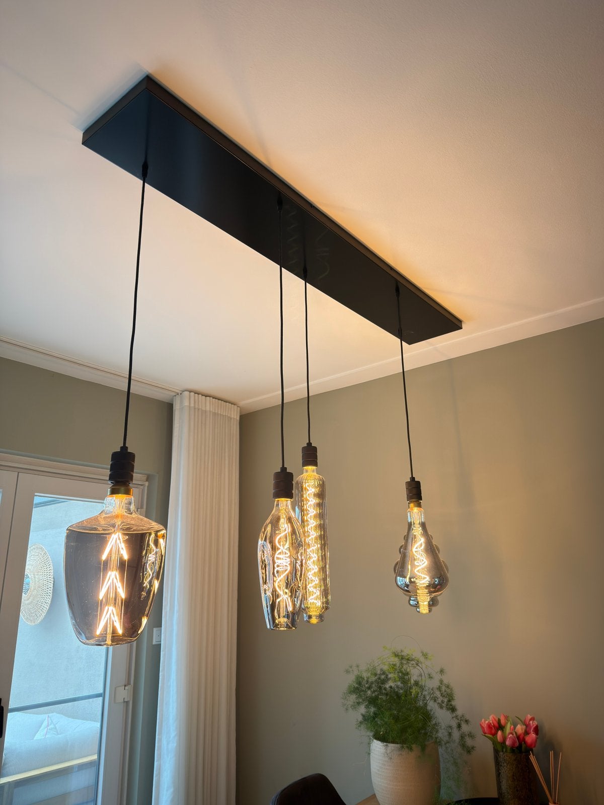 Calex hanglamp, Huis en Inrichting, Lampen | Hanglampen, Ophalen, Zo goed als nieuw