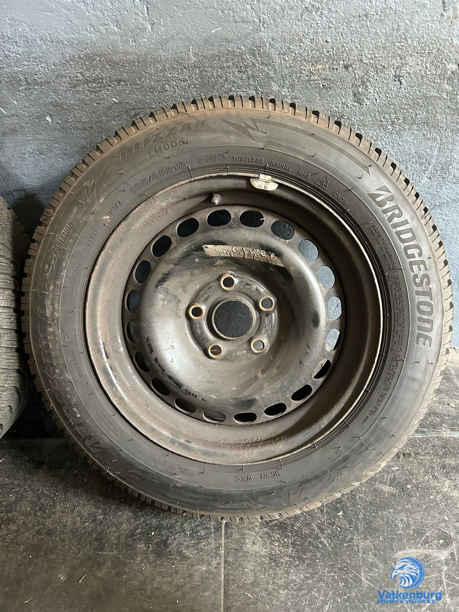 8mm! Originele VAG VW Golf Caddy Audi A3 Leon 15 inch stalen, Auto-onderdelen, Banden en Velgen, Gebruikt, 15 inch, -, -