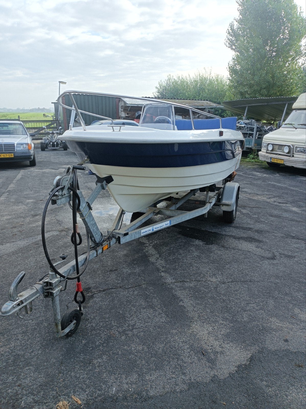 console boot te koop, Watersport en Boten, Ophalen, Gebruikt, Benzine, 10 tot 30 pk