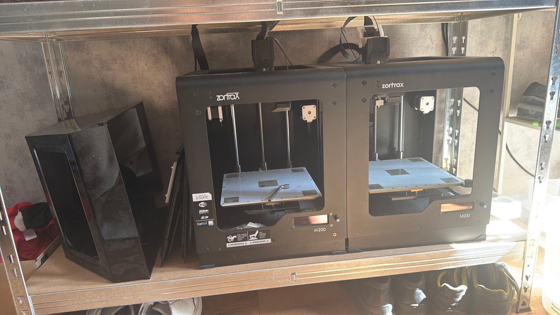 2x Zortrax m200 printers + 1x HEPA cover, Ophalen, Gebruikt