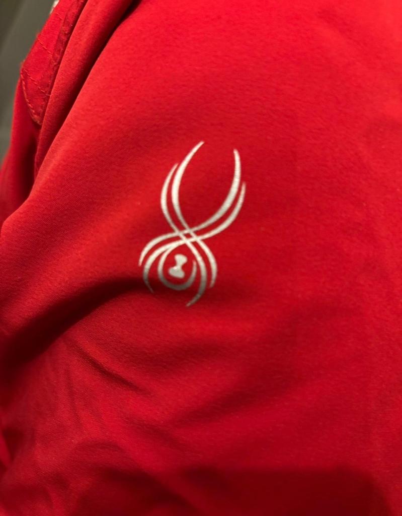 Spyder ski-jas dames maat S/8 - Rood, Kleding | Dames, Wintersportkleding, Ophalen of Verzenden, Zo goed als nieuw, Maat 36 (S)