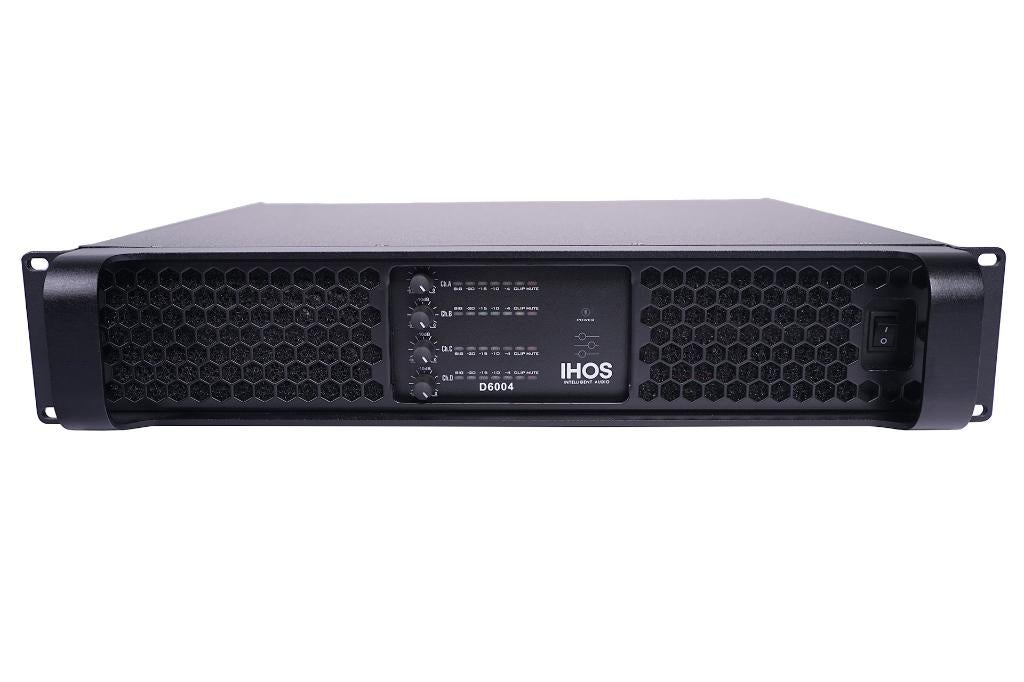 IHOS D6004 4 kanaals versterker (4x 3000w), Audio, Tv en Foto, Luidsprekers, Overige merken, Overige typen, Nieuw, Ophalen of Verzenden