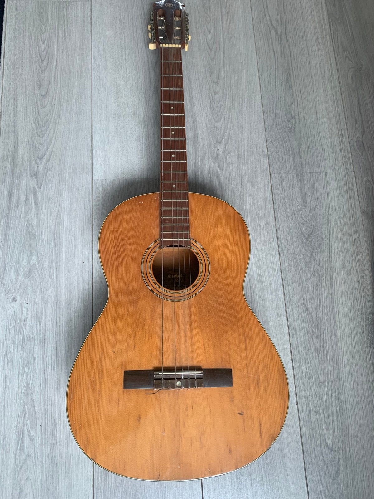 Yamaha S-50-A uit 1968 Japan, Muziek en Instrumenten, Snaarinstrumenten | Gitaren | Akoestisch, Ophalen, Zo goed als nieuw, Klassieke of Spaanse gitaar