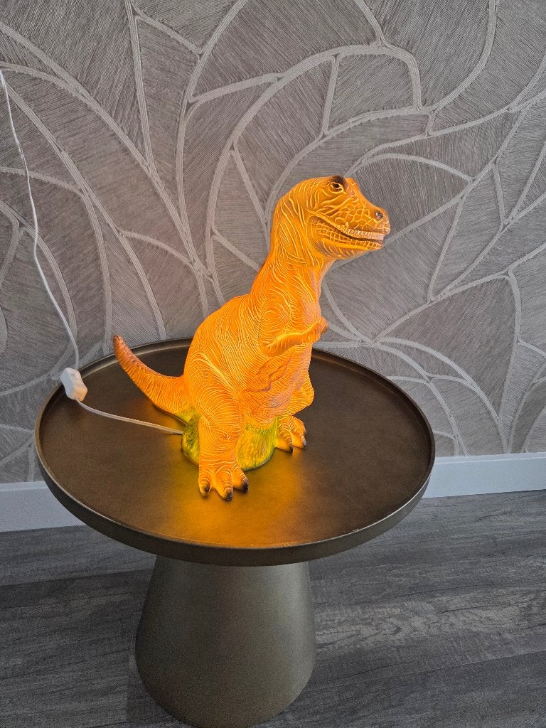 Heico dinosaurus lamp, Kinderen en Baby's, Kinderkamer | Inrichting en Decoratie, Ophalen of Verzenden, Zo goed als nieuw, Meerkleurig