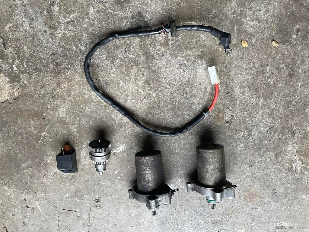 Startmotor bendix Piaggio 125cc 150cc 180cc Skipper Runner, Ophalen of Verzenden, Gebruikt, Blok