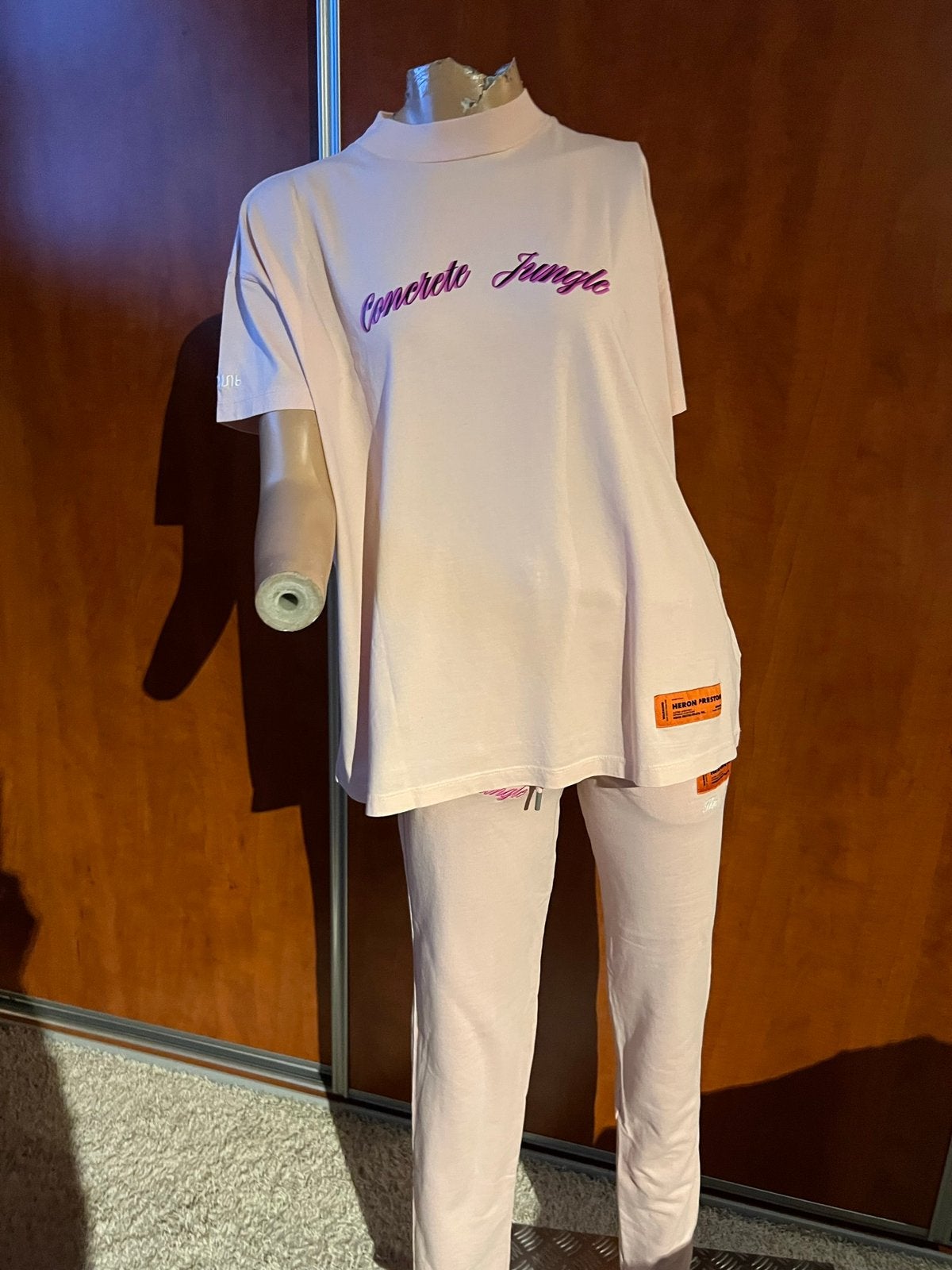 HERON PRESTON broek S t-shirt L origineel ZGAN, Heron preston, Overige typen, Ophalen of Verzenden, Zo goed als nieuw