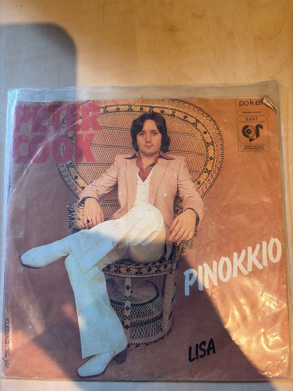 Peter Cook - Pinokkio / Lisa (Vinyl Single), Gebruikt, 7 inch, Ophalen of Verzenden, EP