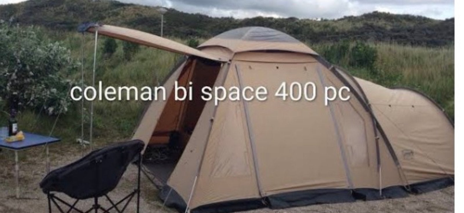Coleman tent, Ophalen, Gebruikt