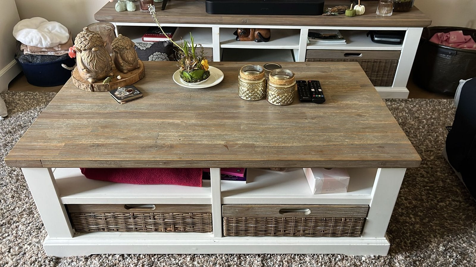 Eettafel, salontafel en tv-meubel, Ophalen of Verzenden