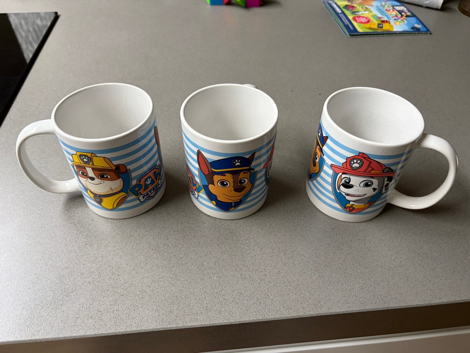 Paw patrol mokken, Ophalen, Zo goed als nieuw, Overige stijlen, Kop(pen) en/of Schotel(s)