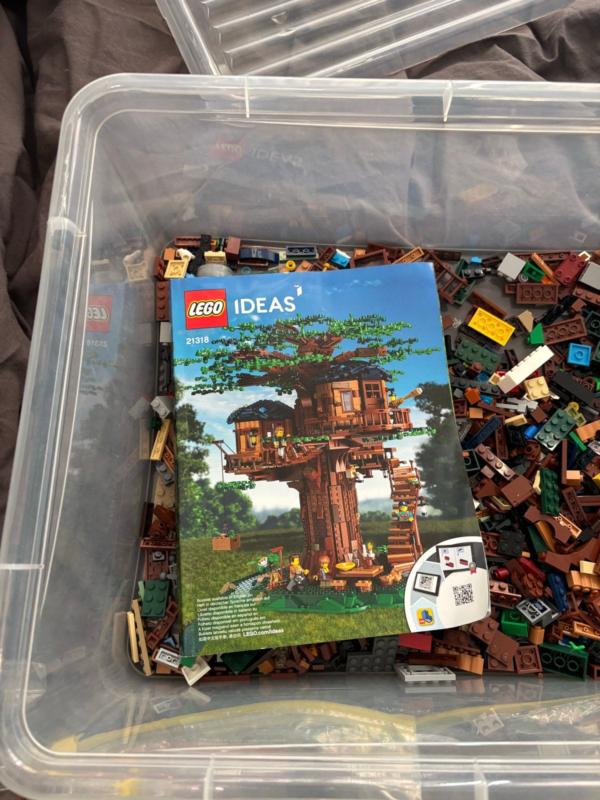 Lego Ideas Boomhut 21318 - met instructies, Lego, Ophalen of Verzenden, Compleet, Complete set