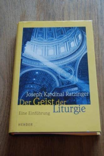 *Joseph Kardinaal Ratzinger - Der Geist der Liturgie, Verzenden, Zo goed als nieuw