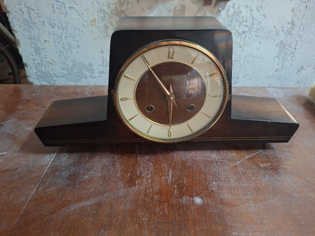 Pendule jaren 50/60, Antiek en Kunst, Antiek | Klokken, Ophalen of Verzenden