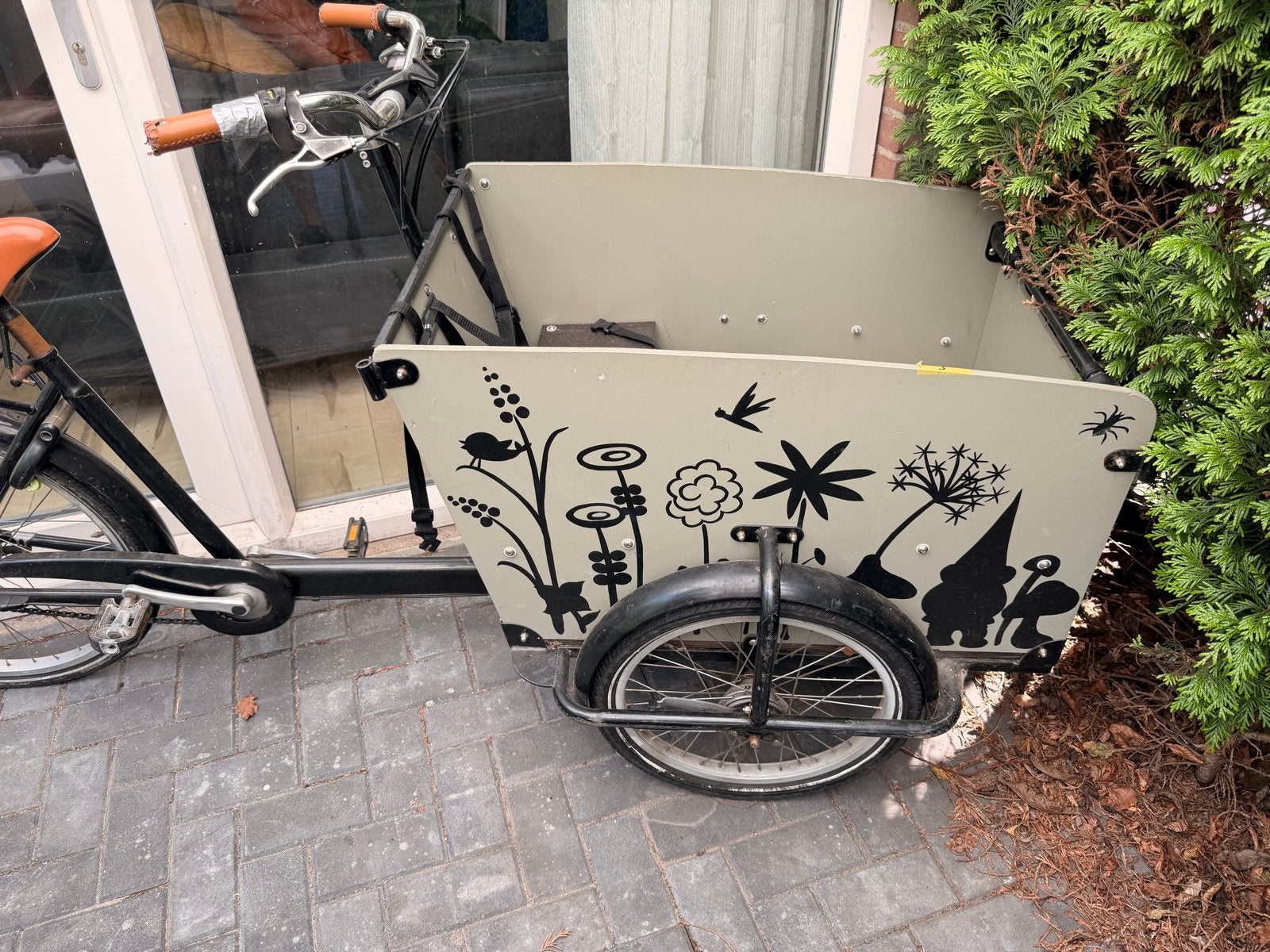Bakfiets - Ideaal voor kinderen en goederen, Gebruikt, Velgrem, 2 kinderen, Ophalen