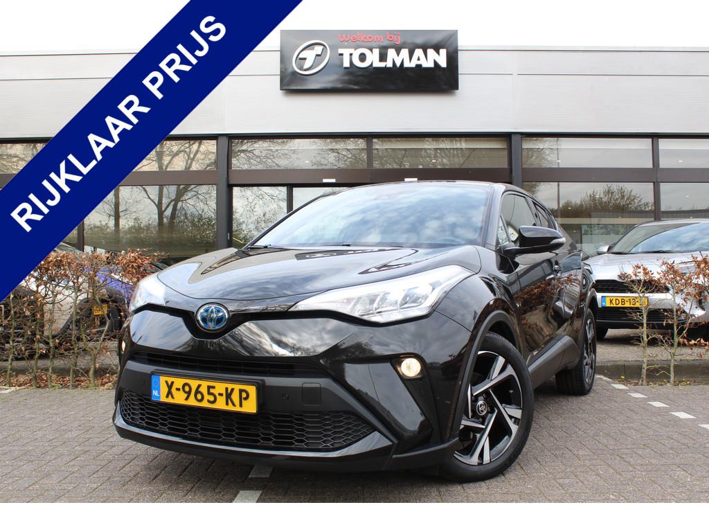 Toyota C-HR 1.8 Hybrid Dynamic | Rijklaar | Trekhaak | Apple, 12 maanden, 125 pk, 4 cilinders, Leder en Stof