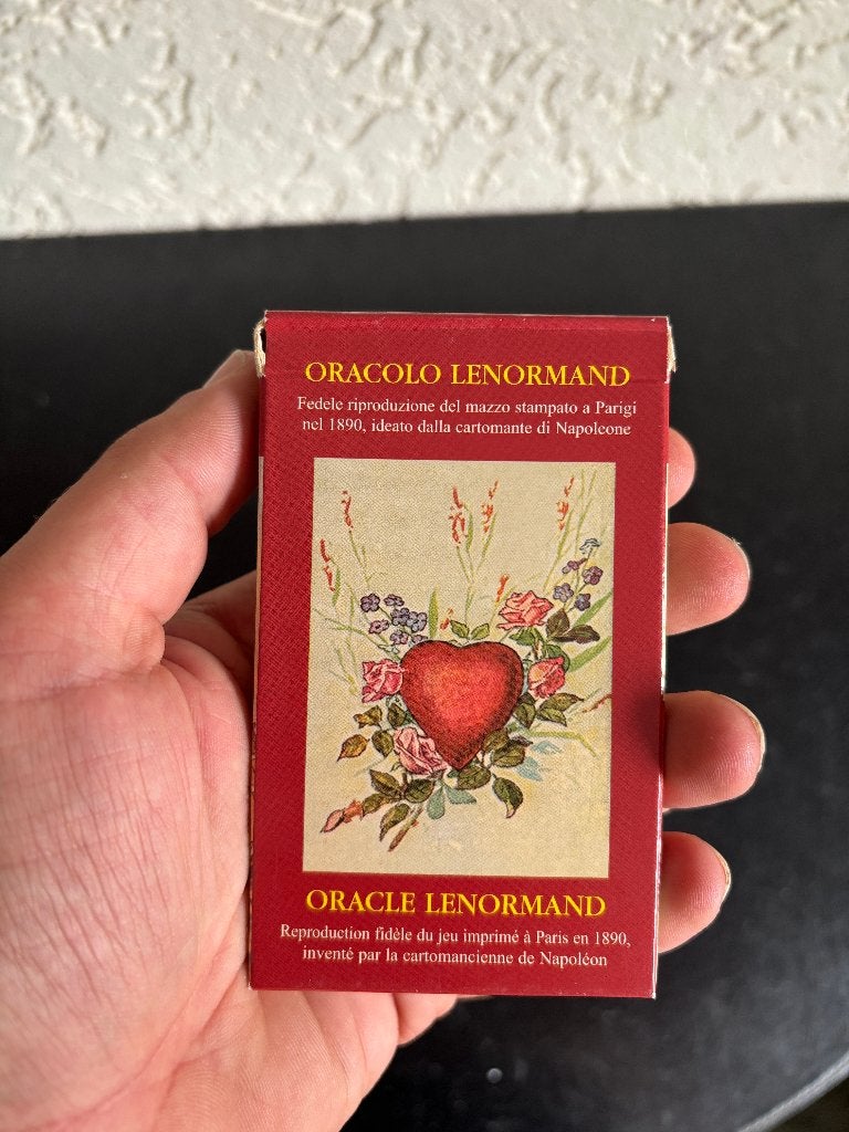 Lo Scarabeo - Lenormand Tarot - Compleet, Ophalen of Verzenden, Gelezen, Tarot of Kaarten leggen, Achtergrond en Informatie