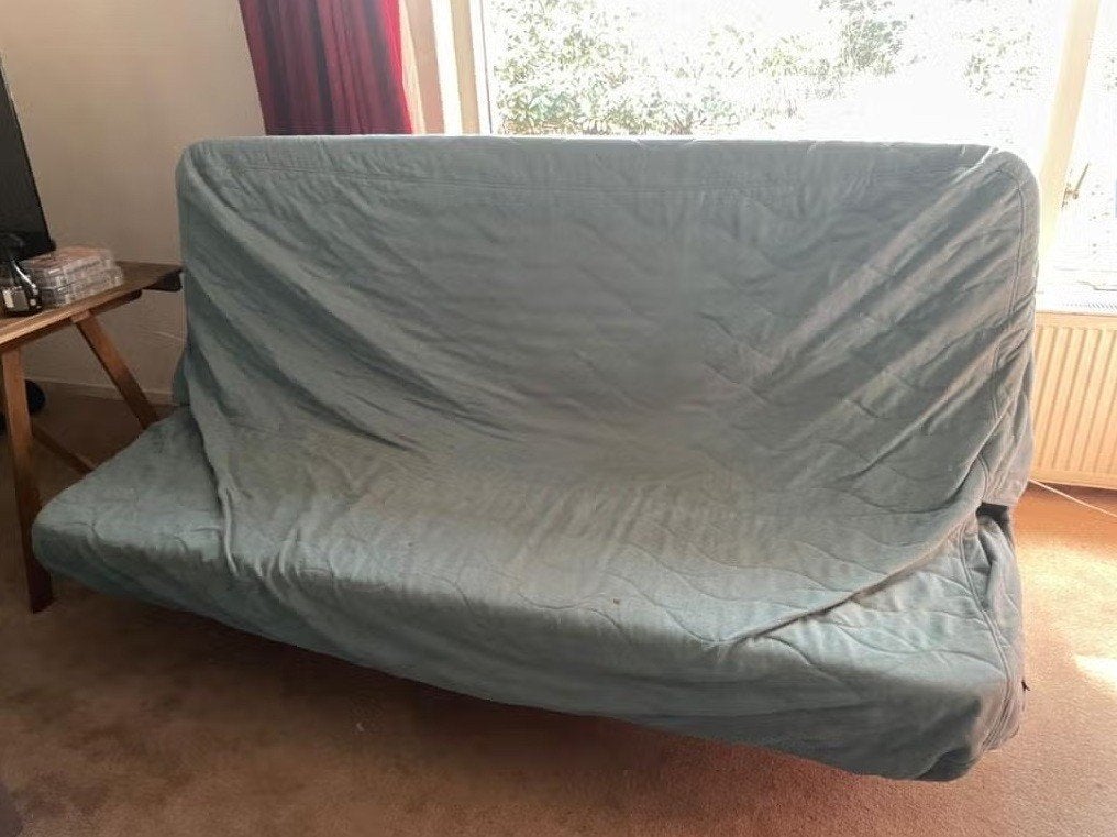 IKEA Nyhamn sofa-bed 3-seats in prima staat. TEAB, Ophalen, Tweepersoons, Zo goed als nieuw, Overige maten
