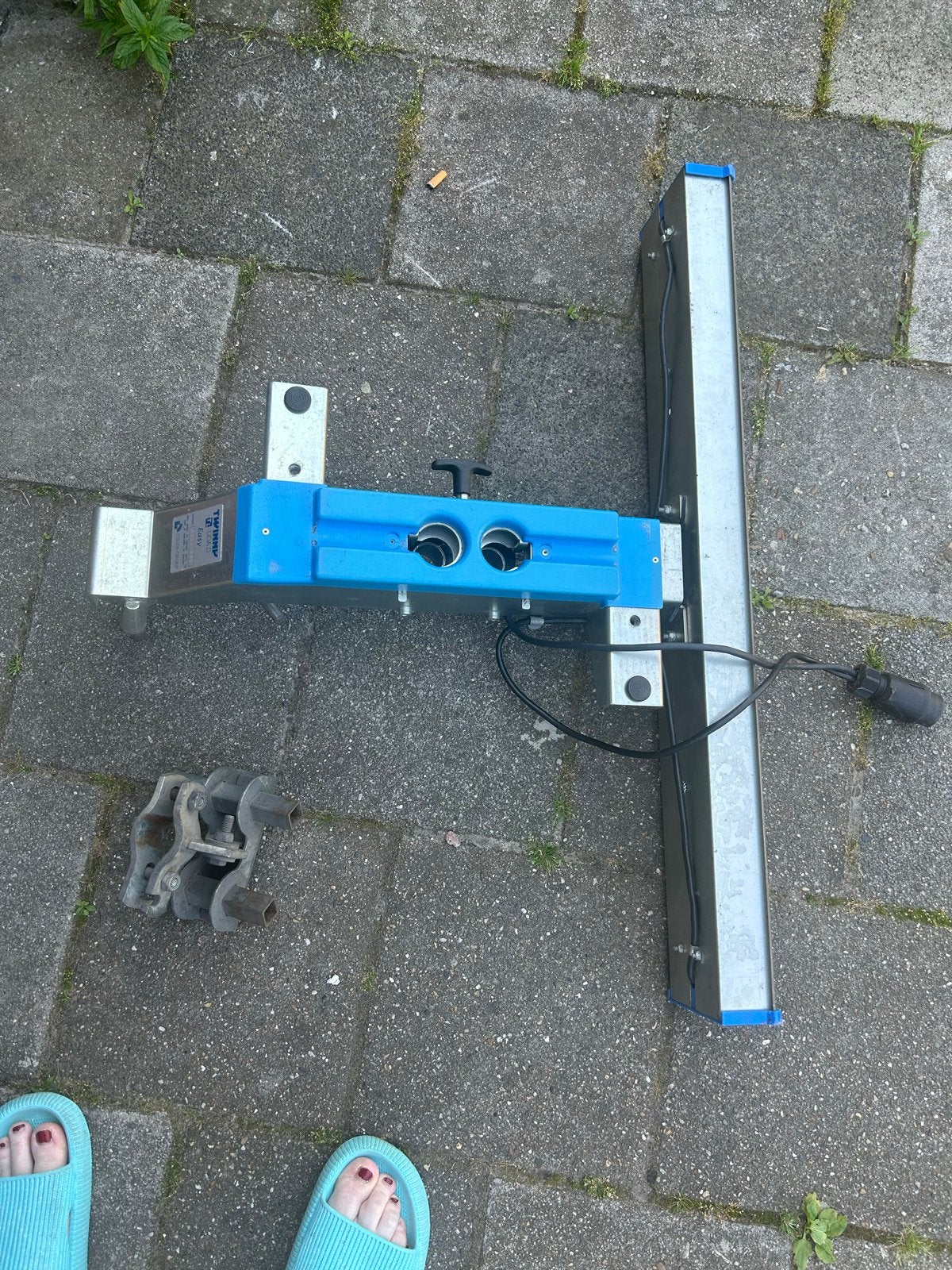 Twinny Load Easy fietsendrager voor trekhaak, Auto diversen, Fietsendragers, Zo goed als nieuw, Trekhaakdrager, 2 fietsen, Brede banden