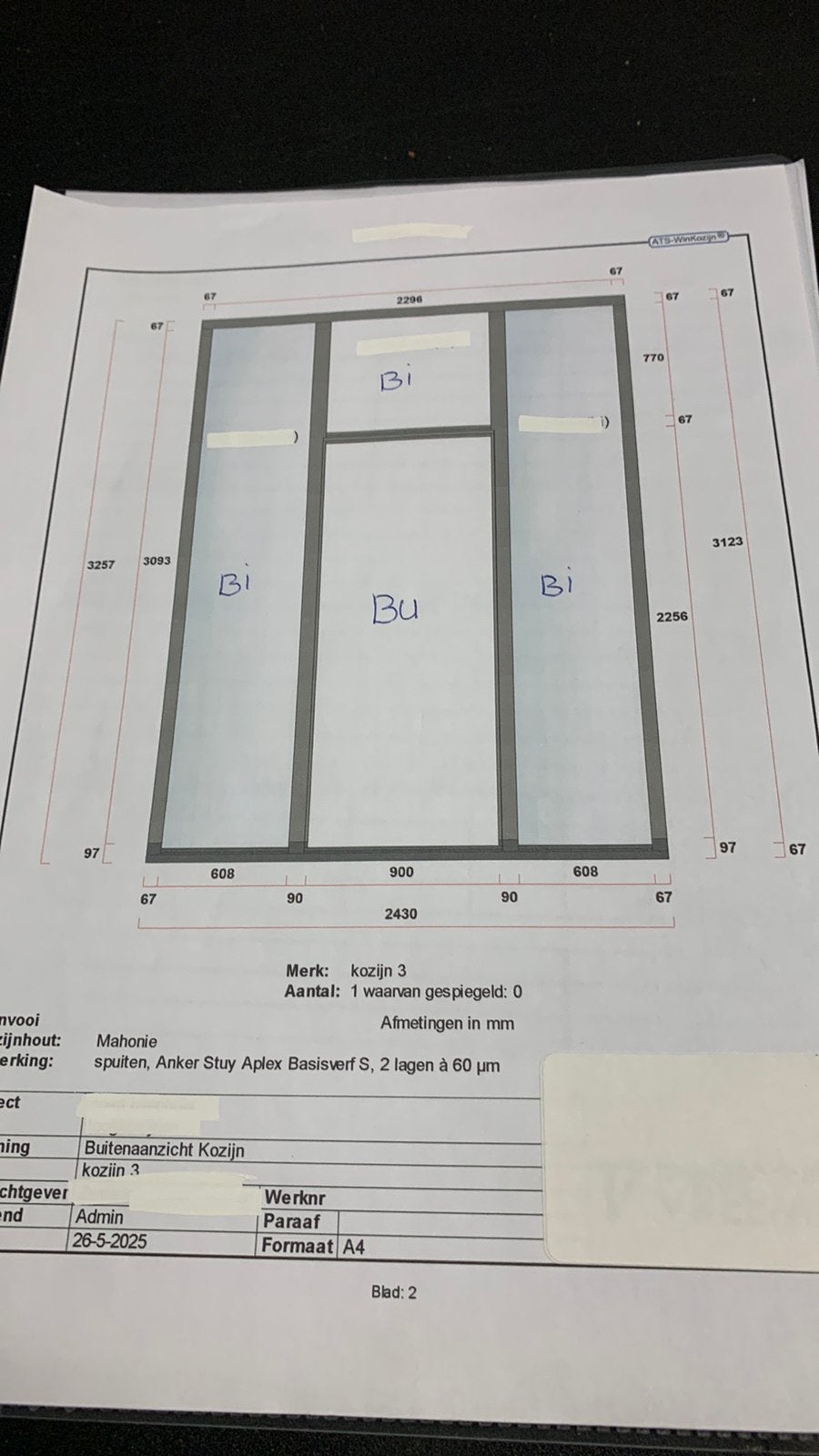Deur/ glaskozijn met dts dorpel zsm ophalen, Ophalen, Deurkozijn, 225 cm of meer, Nieuw