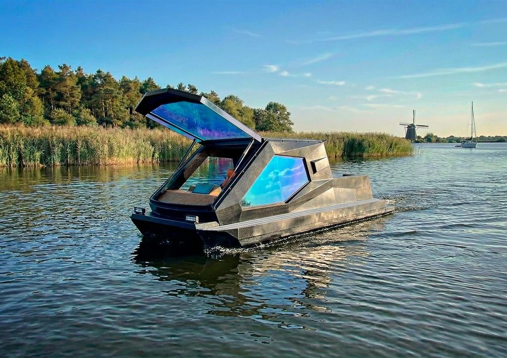 Moderne PEHD boot met toilet, keuken en boegschroef, Watersport en Boten, Motorboten en Motorjachten, Ophalen, 10 tot 30 pk, Nieuw