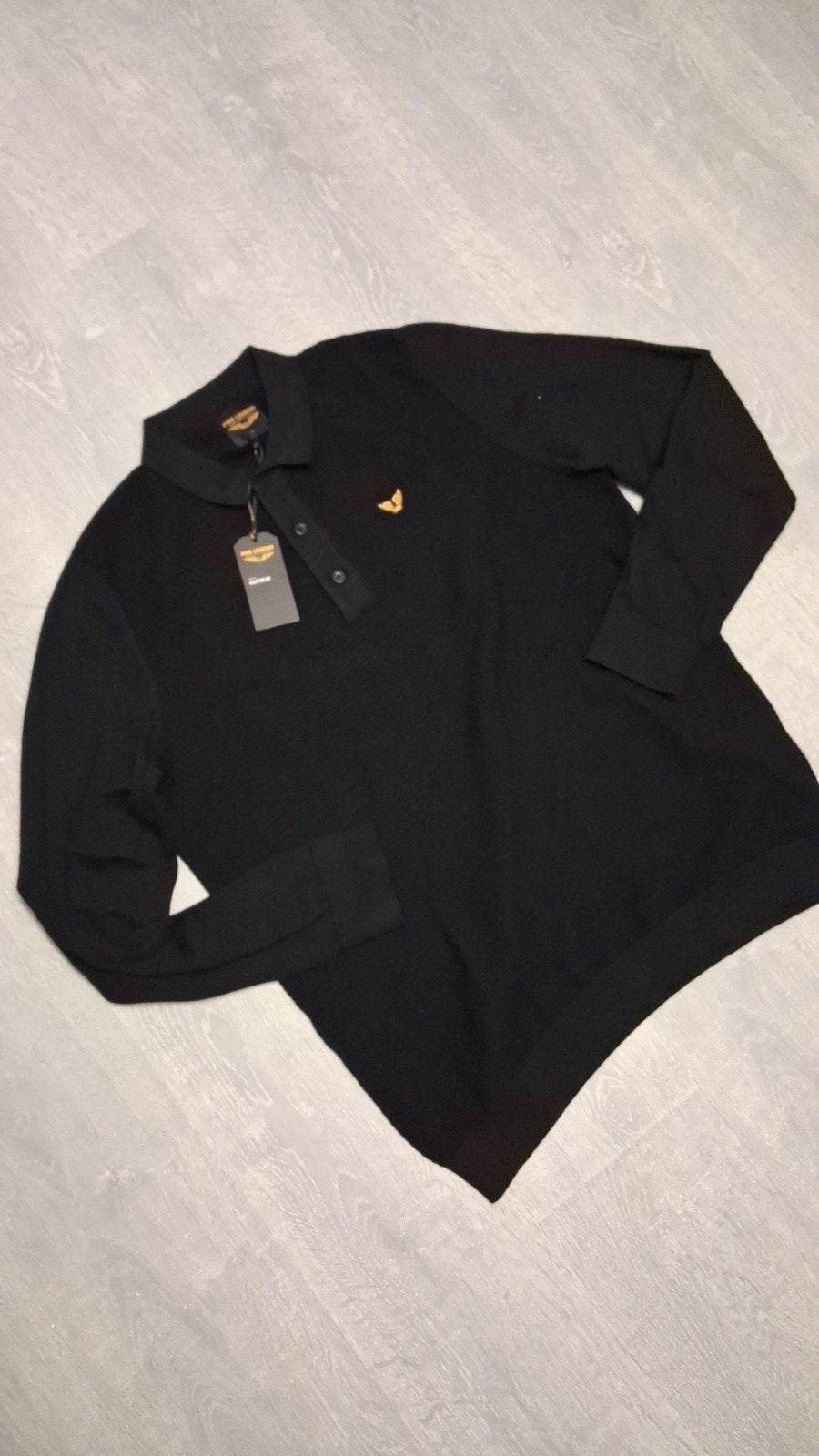 Nieuwe PME Legend Knitwear Polo - Maat L, Maat 52/54 (L), Zwart, Nieuw, Ophalen of Verzenden