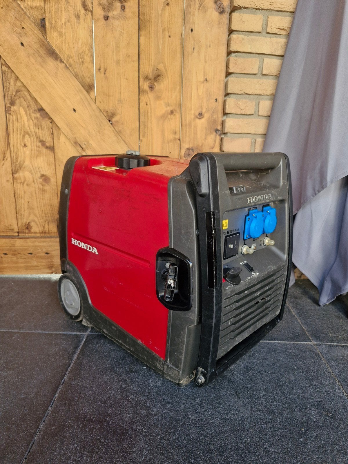 Honda EU30 Aggregaat, Ophalen, Gebruikt