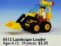 LEGO 6512 - Landscape Loader, City, Lego, Info@lego.nl, Ophalen of Verzenden