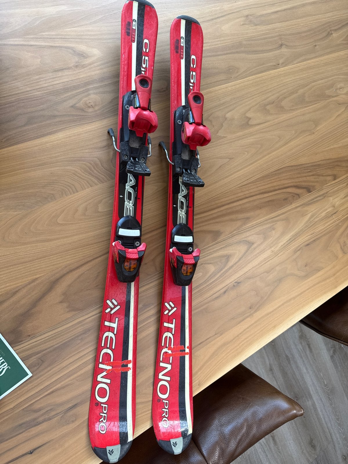 Tecno Pro C5 Jr ski's - 100 cm, Sport en Fitness, Skiën en Langlaufen, Gebruikt, 100 tot 140 cm, Skiën, Ski's
